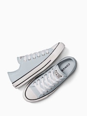 Converse Blue Chuck Taylor All Star Crafted Color Low Trainers - Image 6 of 7