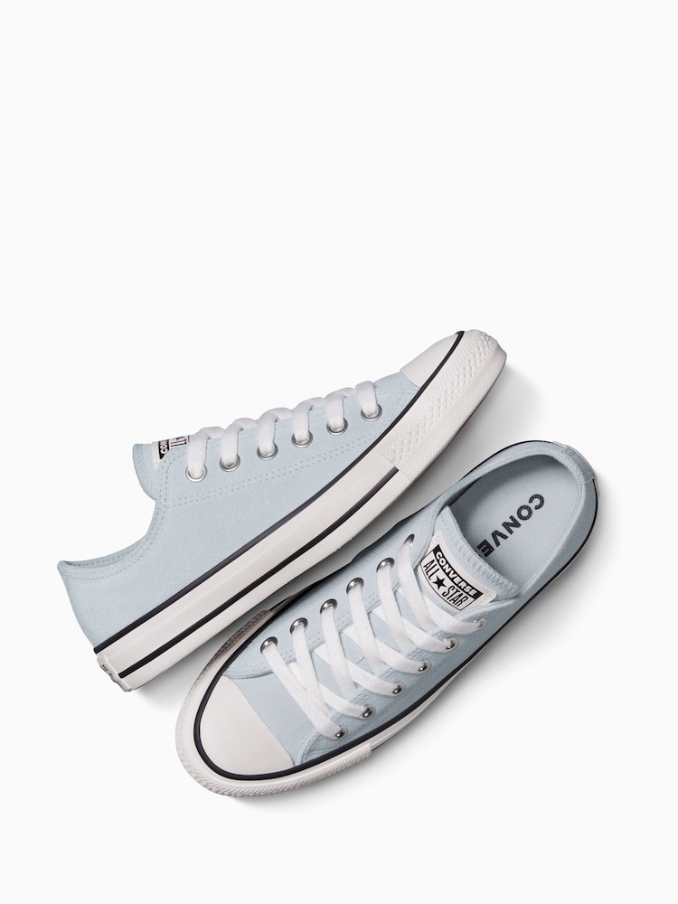 Converse Blue Chuck Taylor All Star Crafted Color Low Trainers - Image 6 of 7