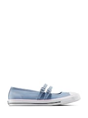 Converse Blue Chuck Taylor All Star Dainty Mary Jane Trainers - Image 1 of 8