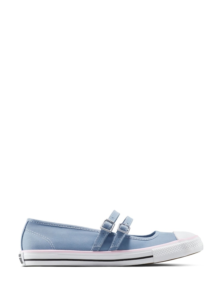 Converse Blue Chuck Taylor All Star Dainty Mary Jane Trainers - Image 1 of 8