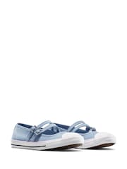 Converse Blue Chuck Taylor All Star Dainty Mary Jane Trainers - Image 4 of 8