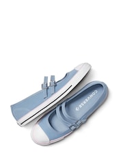 Converse Blue Chuck Taylor All Star Dainty Mary Jane Trainers - Image 5 of 8