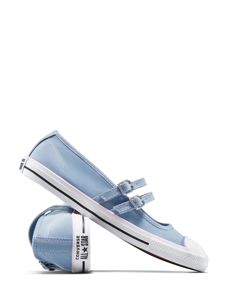 Buy Converse Blue Chuck Taylor All Star Dainty Mary Jane Trainers from Next  USA