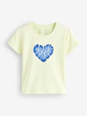 Converse Yellow Heart T-Shirt - Image 1 of 1