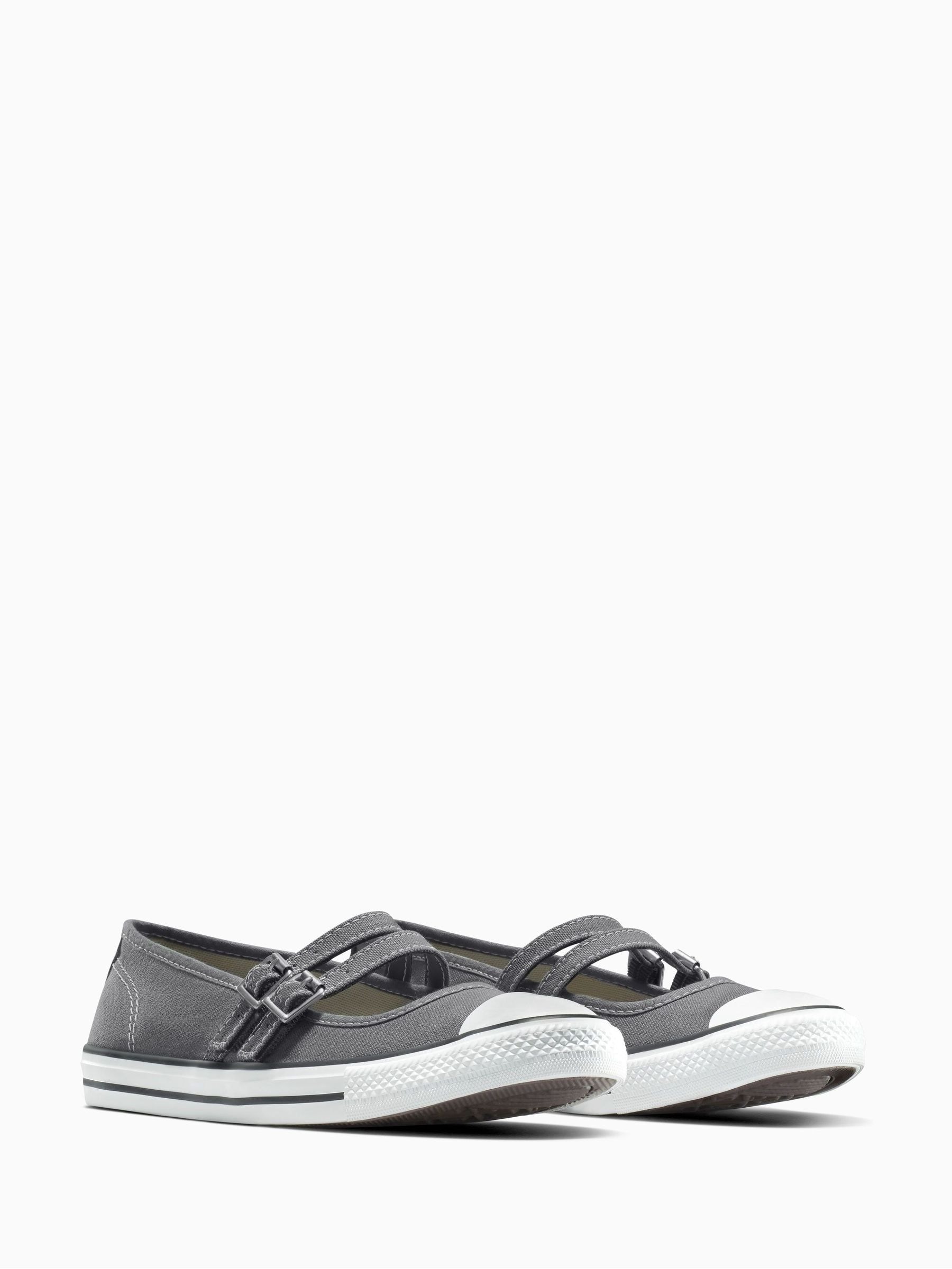 Buy Converse Grey Chuck Taylor All Star Dainty Mary Jane Trainers