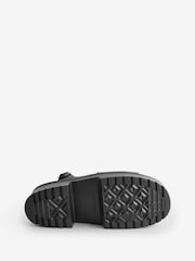 Converse Black Chuck Taylor All Star Lugged Heel Sandals - Image 10 of 13
