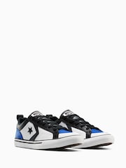 Converse Youth Pro Blaze Strap Leather Trainers - Imagen 3 de 6