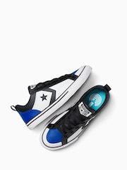 Converse Youth Pro Blaze Strap Leather Trainers - Imagen 4 de 6