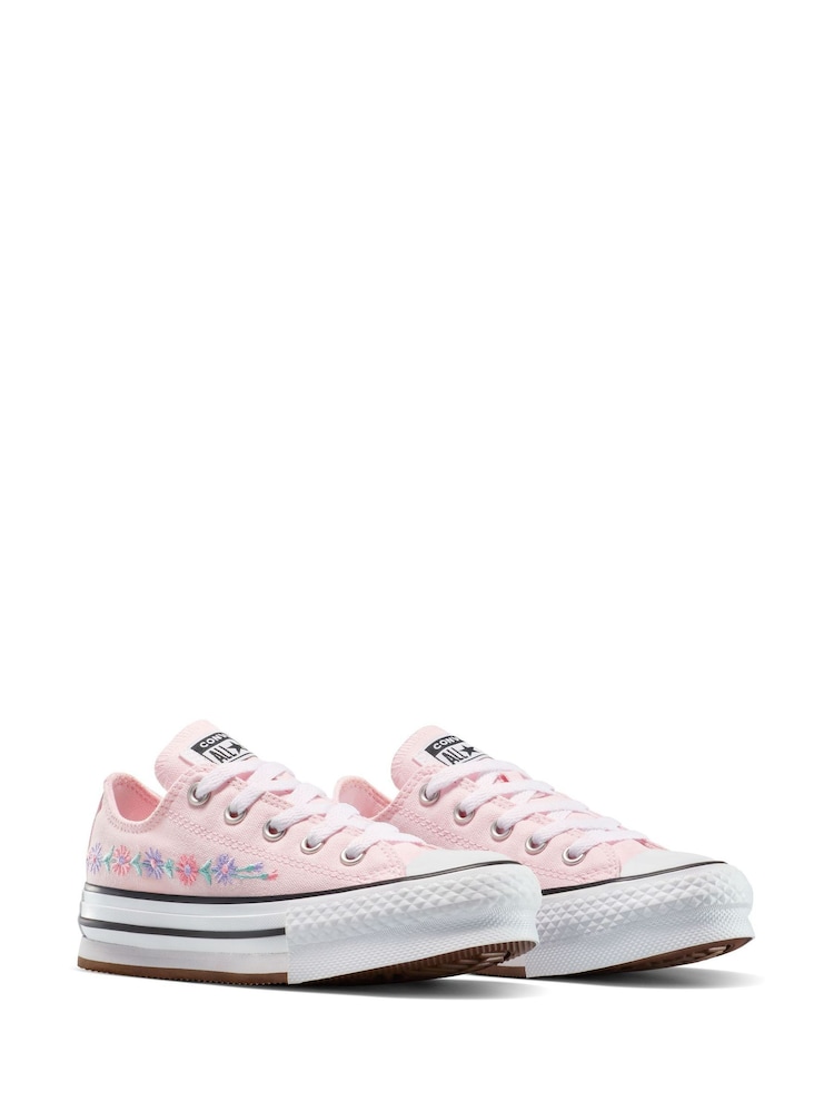 Wysokie trampki Converse Chuck Taylor Ox z kwiatowym nadrukiem i pianką EVA - Image 3 of 9