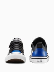 Converse White Junior Pro Blaze Strap Leather Trainers - Image 4 of 7