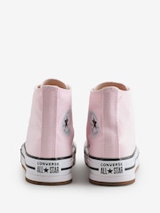 Converse Pink Junior Chuck Taylor EVA Lift Trainers - Image 5 of 8