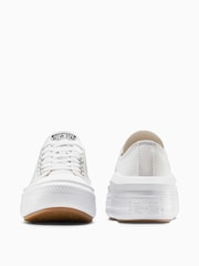 Converse Grey All Star Move Chuck Ox Platform Trainers - Image 4 of 7