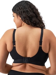 Elomi Downtime Non Wired Black Bralette - Image 3 of 4