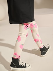 Yellow Strawberry Rib Leggings (3-16yrs) - Image 1 of 6