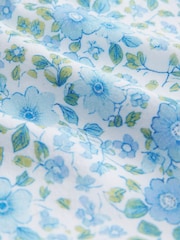 Blue/White Floral Printed Leggings (3-16yrs) - Image 7 of 8