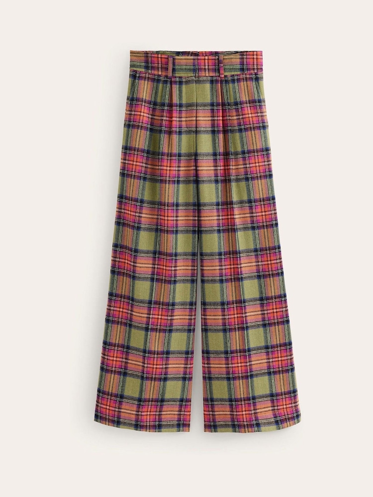 Boden Green Chiswick Wool Blend Trousers - Image 6 of 6
