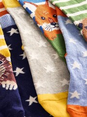 Boden Blue Socks 7 Pack - Image 2 of 2