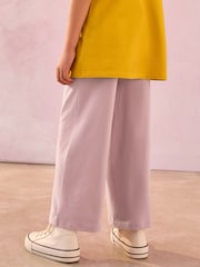 Pink 1 Pack Wide Leg Jersey Trousers (3-16yrs) - Image 2 of 6