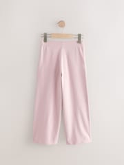 Pink 1 Pack Wide Leg Jersey Trousers (3-16yrs) - Image 4 of 6