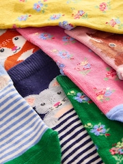 Boden Pink Socks 7 Pack - Image 2 of 2