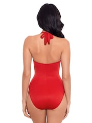 Miraclesuit Red Tummy Control Rock Solid Utopia Swimsuit - Image 4 of 5