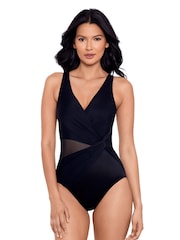 Miraclesuit Green Tummy Control Illusionists Circe Swimsuit - Image 2 of 5