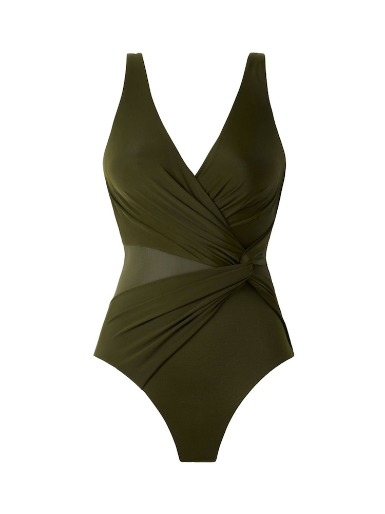 Miraclesuit Green Tummy Control Illusionists Circe Swimsuit - Image 6 of 6