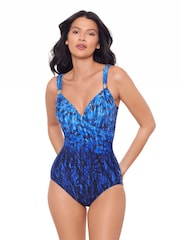 Miraclesuit Tummy Control Razzle Dazzle Siren Swimsuit - Image 2 of 6