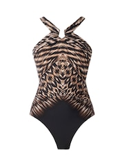 Miraclesuit Tummy Control Topkapi Aphrodite Black Swimsuit - Image 3 of 3