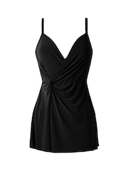 Miraclesuit Tummy Control Twisted Sisters Adora Black Swim Dress - Image 5 of 5