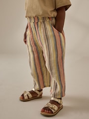Stripe Pull On Trousers (3mths-7yrs) - Image 1 of 8