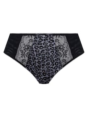 Elomi Animal Print Morgan 100% Cotton High Leg Brief - Image 5 of 5