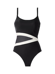 Miraclesuit Tummy Control Spectra Lyra Black Swimsuit - Image 5 of 5
