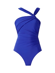 Miraclesuit Blue Tummy Control Rock Solid Europa Swimsuit - Image 5 of 5