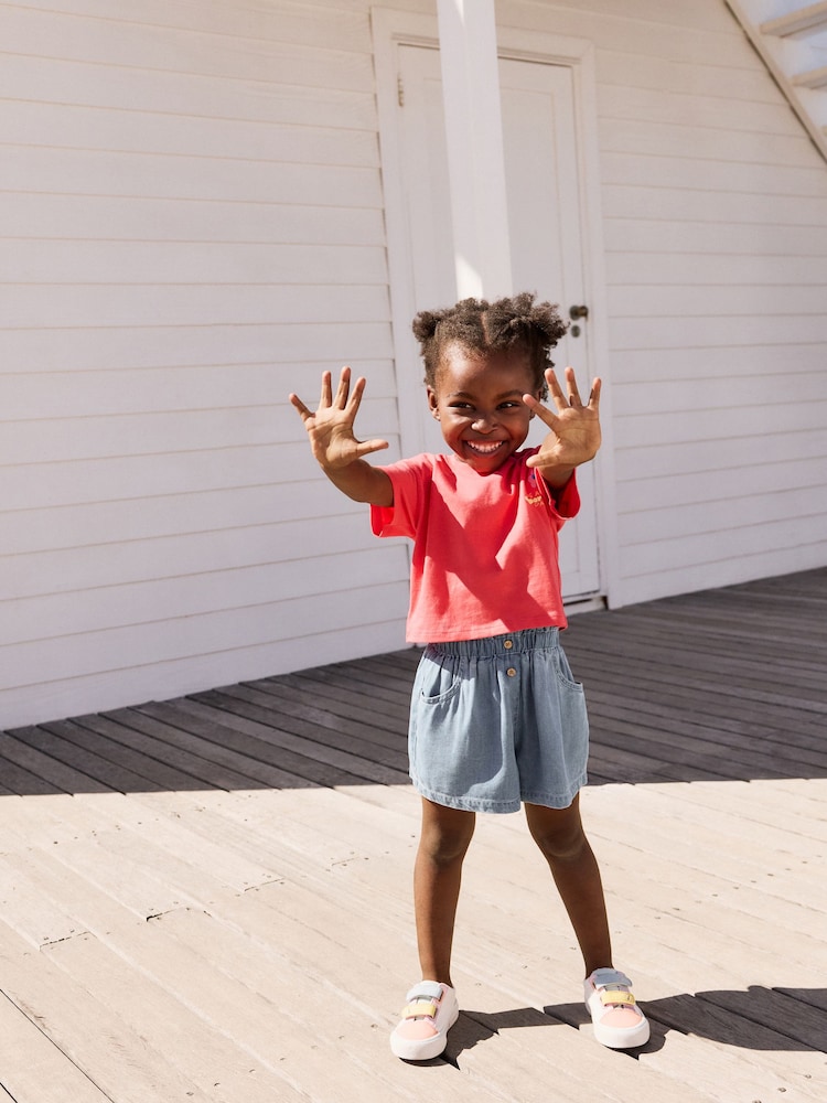 Bright Red Short Sleeve T Shirt And Shorts Set (3mths-7yrs) - Image 2 of 9