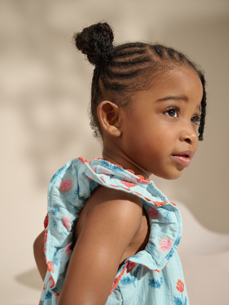 Blue Pull-On Playsuit (3mths-7yrs) - Image 3 of 8