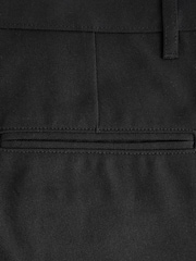 Noir - Ajustement régulier - Lot de 2 pantalons intelligents unis sur le devant - Image 8 of 9