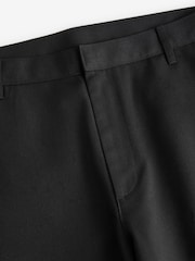 Noir - Ajustement régulier - Lot de 2 pantalons intelligents unis sur le devant - Image 9 of 9