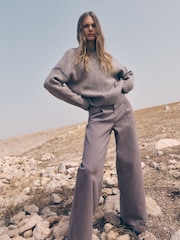 Apricot Natural Ella Wide Leg Jeans - Image 1 of 6