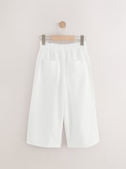White Wide Leg Trousers (3-16yrs) - Image 2 of 4