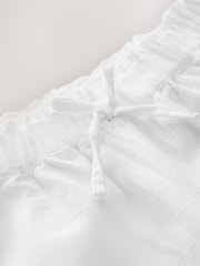 White Wide Leg Trousers (3-16yrs) - Image 3 of 4