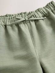 Khaki Green Wide Leg Trousers (3-16yrs) - Image 7 of 7