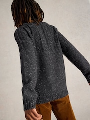 White Stuff Grey Berkley Crew Neck Jumper - Image 3 of 6