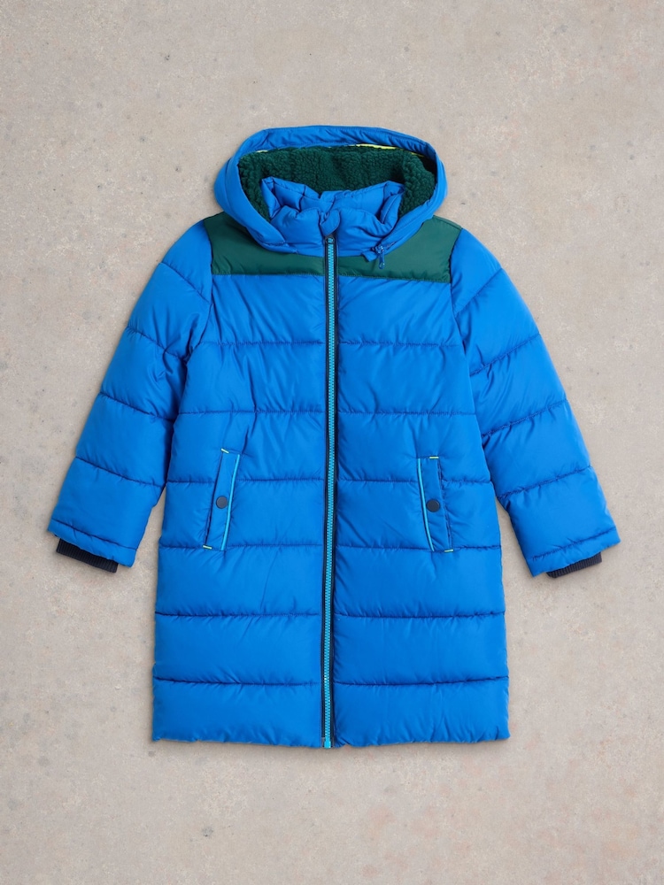 White Stuff Long Puffer Coat - Изображение 1 из 3