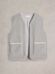 White Stuff Craft Искусственный мех Gilet - Image 5 of 6