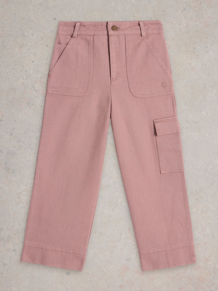 White Stuff 100% Baumwoll-Mabel-Twill-Hose - Bild 1 von 3