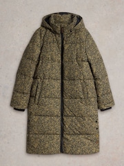 White Stuff Black Elyse Quilted Coat - Image 1 of 2