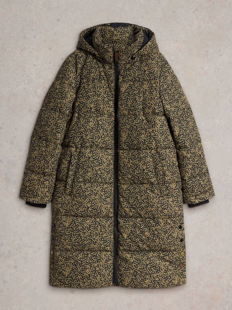 White Stuff Black Elyse Quilted Coat - Image 1 of 2