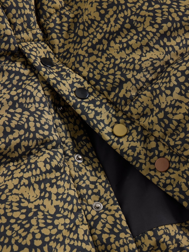 White Stuff Black Elyse Quilted Coat - Image 2 of 2
