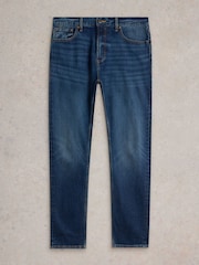 White Stuff Blue Slim Bronson Jeans - Image 5 of 6